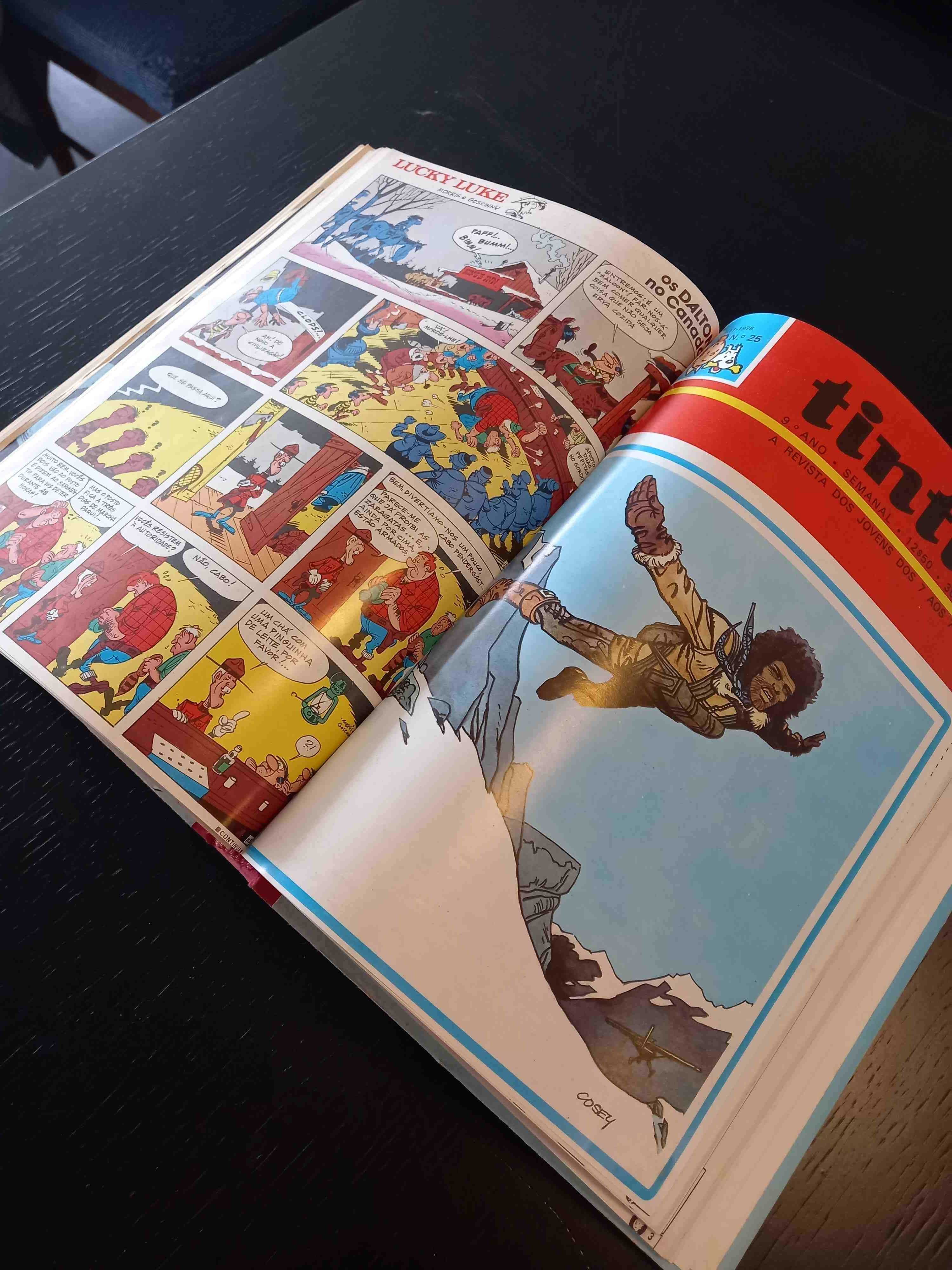 Tintin - Revistas em volumes encadernados - 17 - Ano 9 - 1º vol.