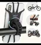 Suporte telemóvel Fit para iPhone, Samsumg, Xiaomi para Mota, bike,etc