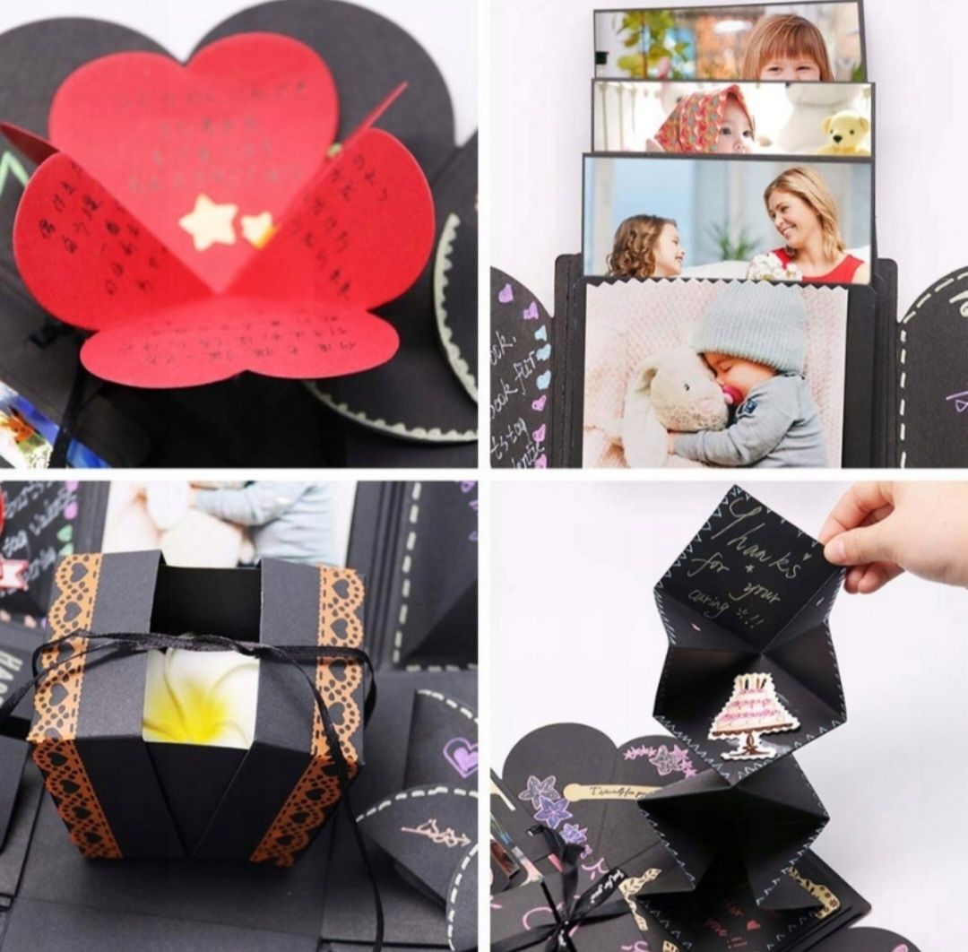 Pudełko Niespodzianka na zdjęcia - Exploding Box - PREZENT