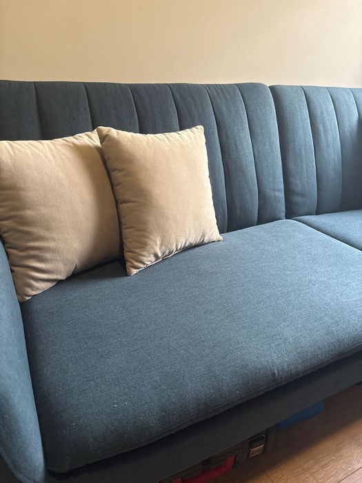 Sofa Jysk funkcją spania harndrup