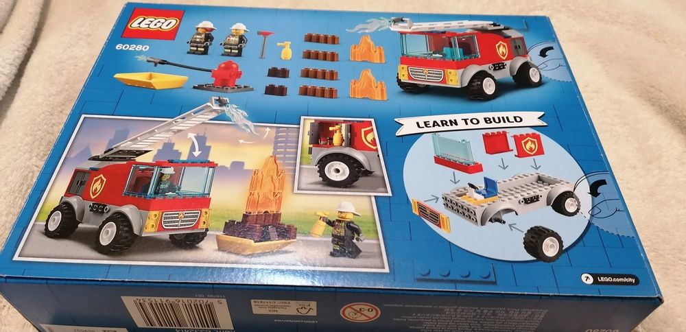 Lego 60280 wóz strażacki z drabiną