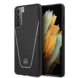 Etui Mercedes Dynamic Line Na Samsung Galaxy S21 - Czarne