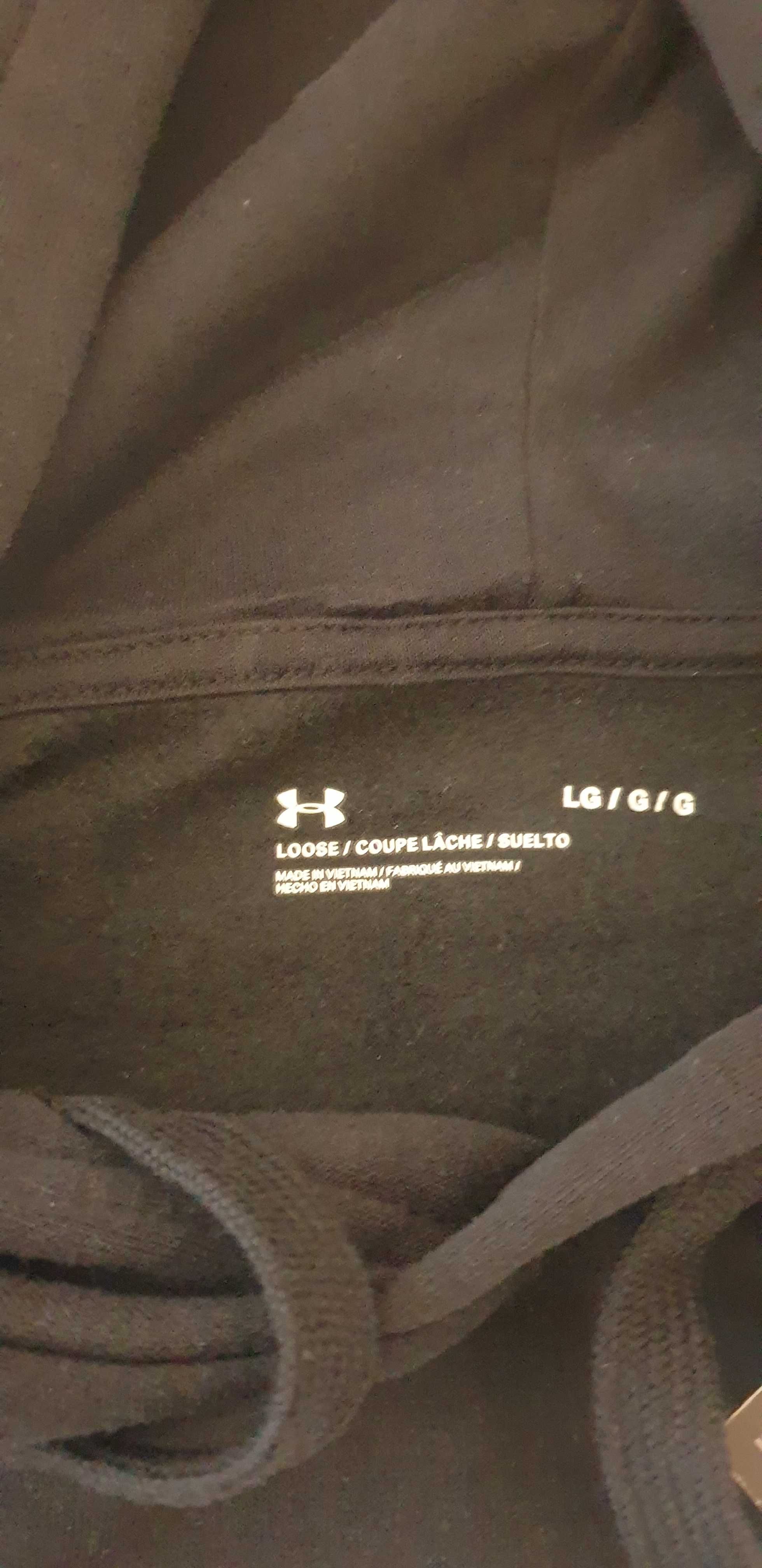 Nowa Męska Bluza z Kapturem Under Armour L