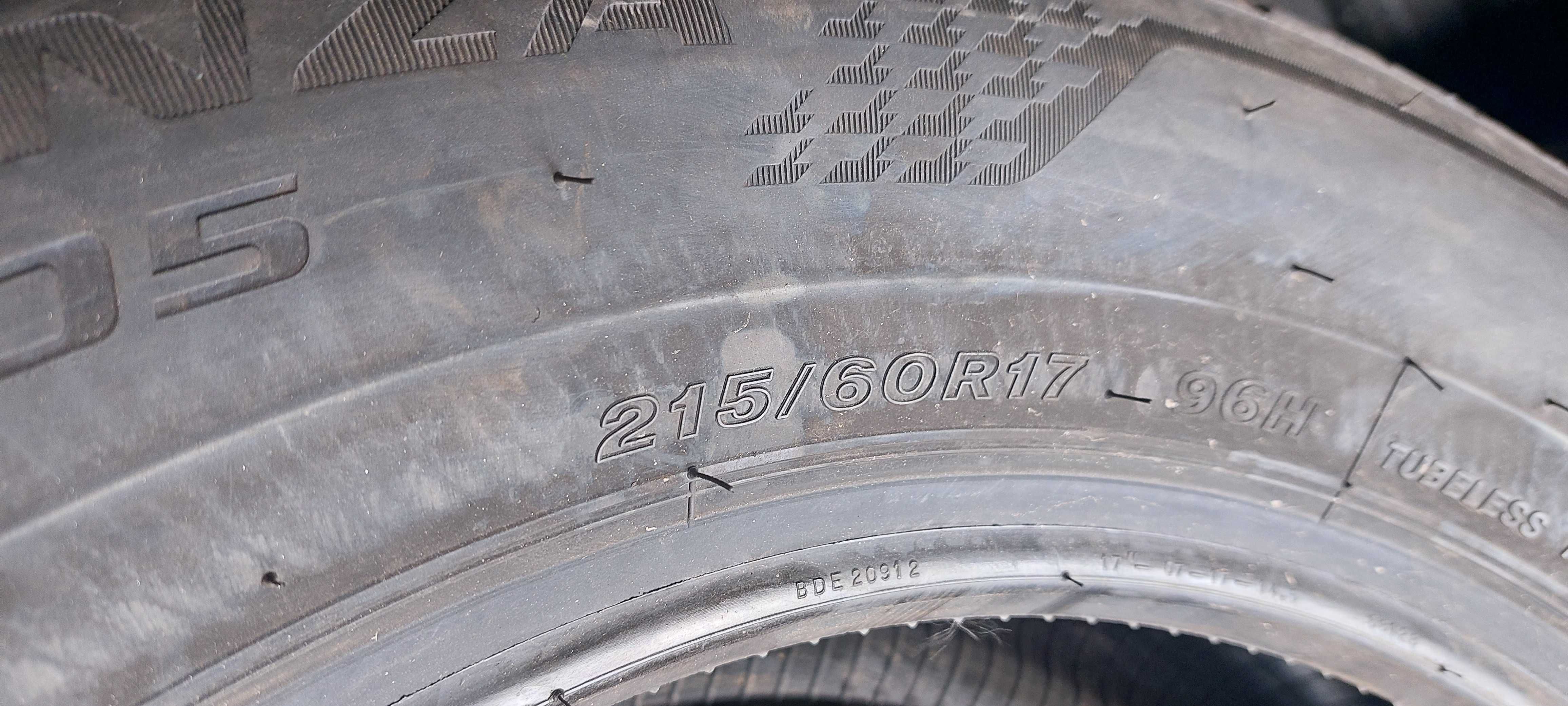 Резина літня 99% 215/60 R17 Bridgestone Turanza T005 (арт. 9448)