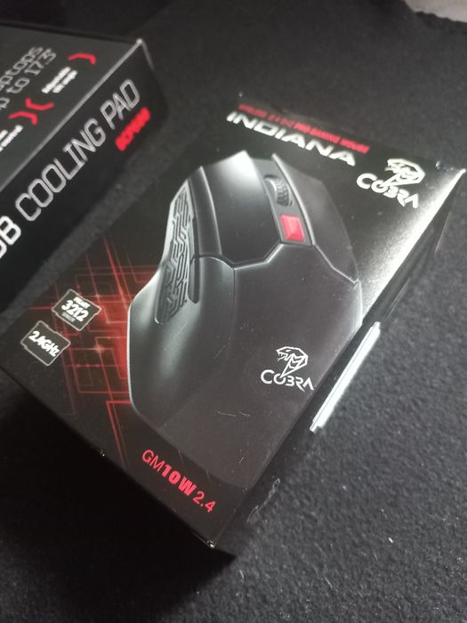 Zestaw Podstawka chłodząca pod laptopa + myszka bezprzewodowa 
J