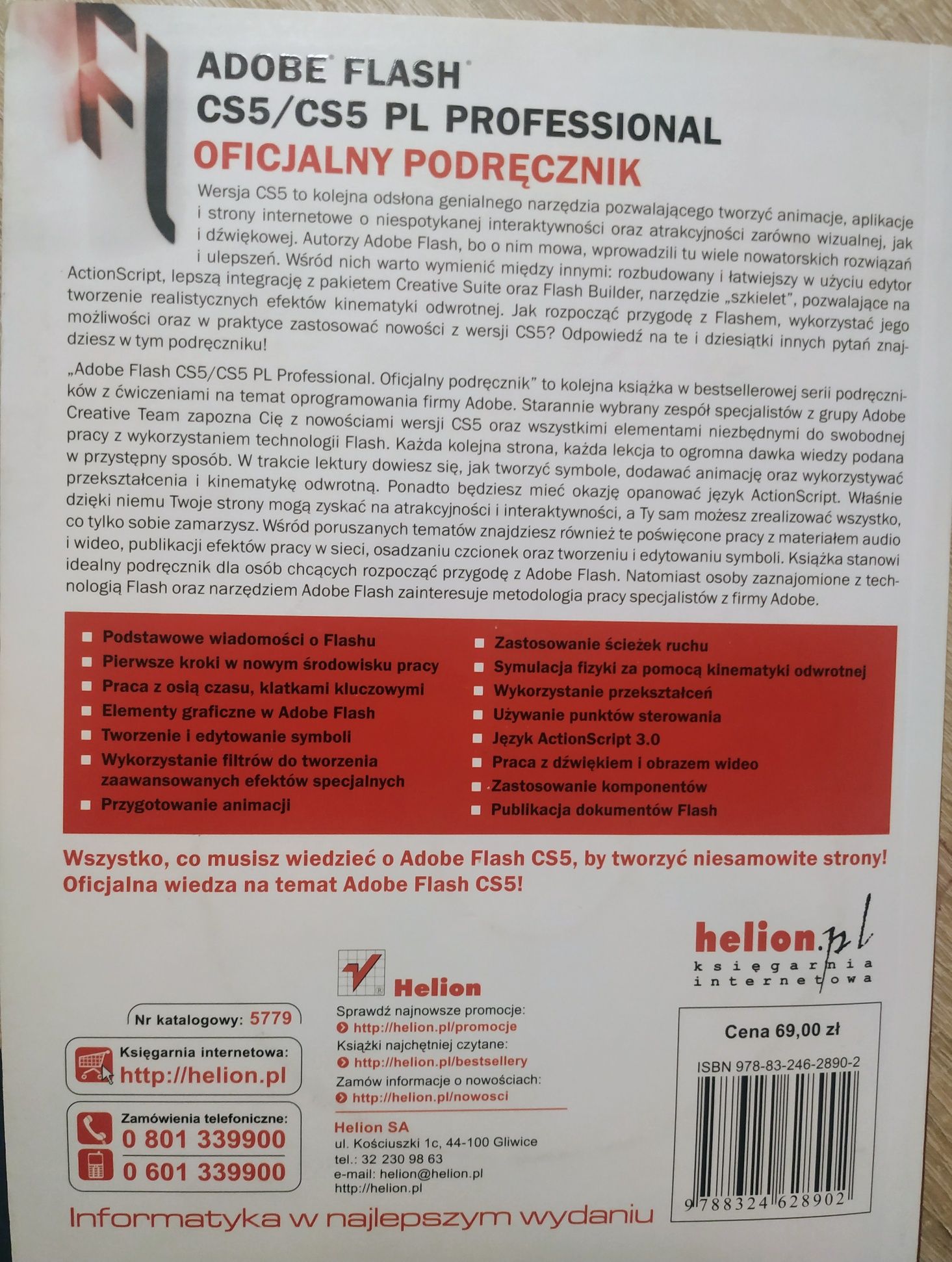 Adobe Flash CS5/ CS5 Professional Książka nowa