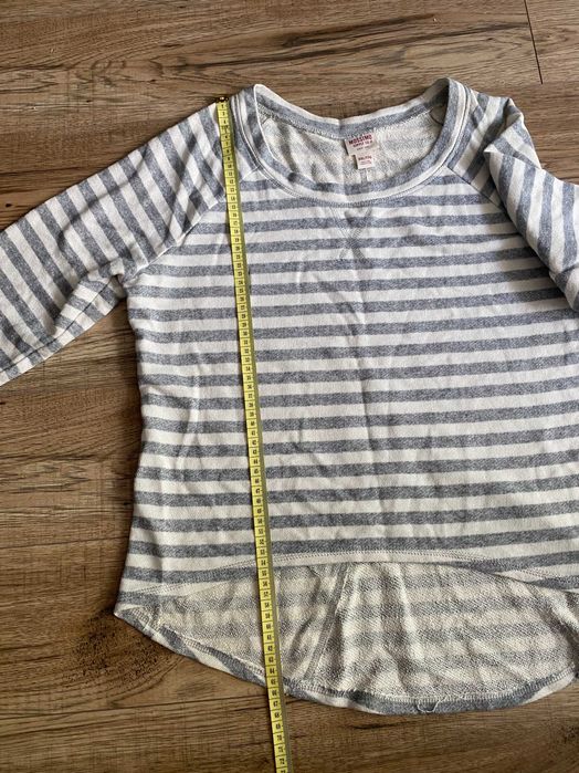 Damski sweterek w paski, rozmiar XXL