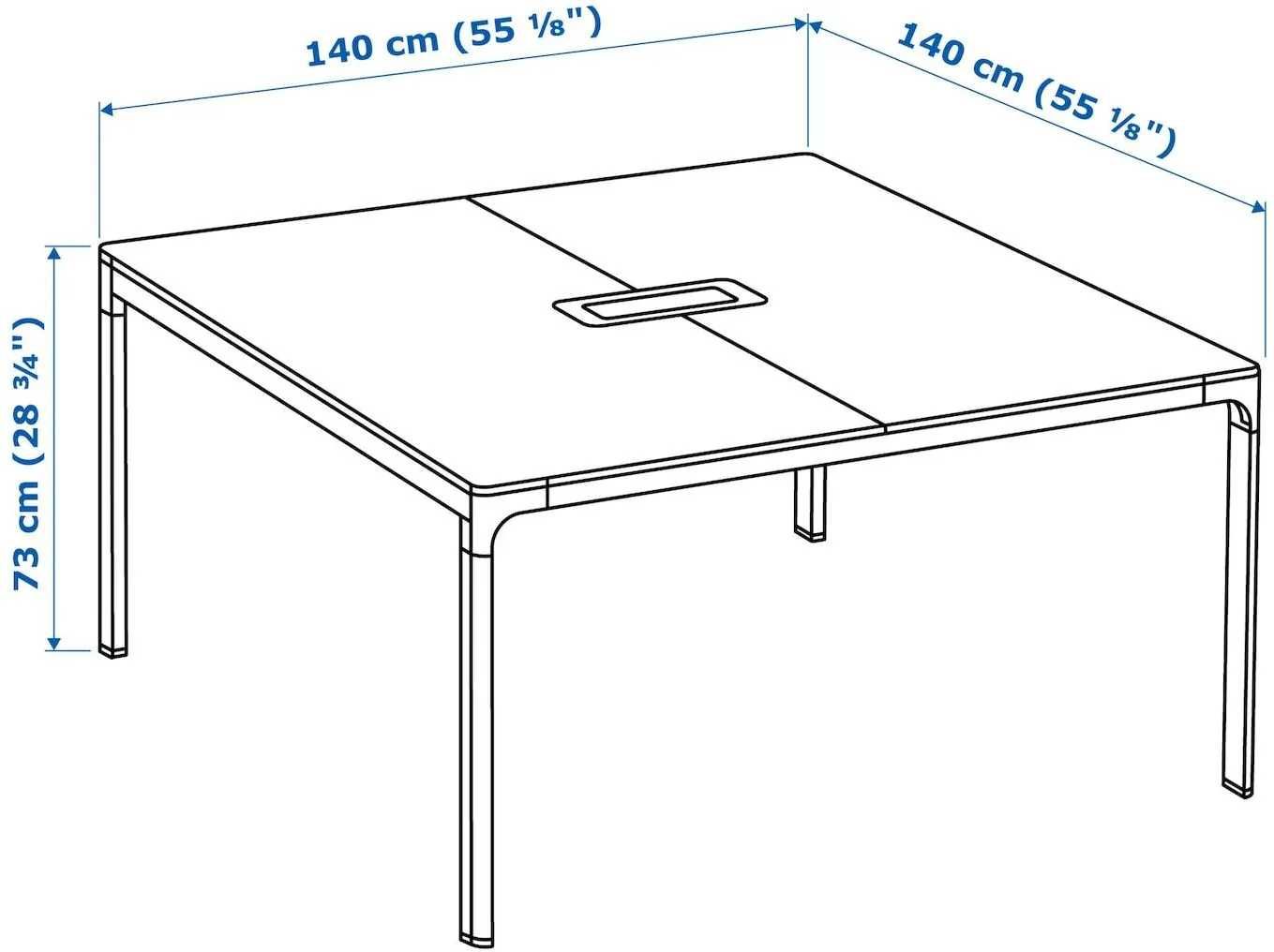 Stół konferencyjny IKEA BEKANT