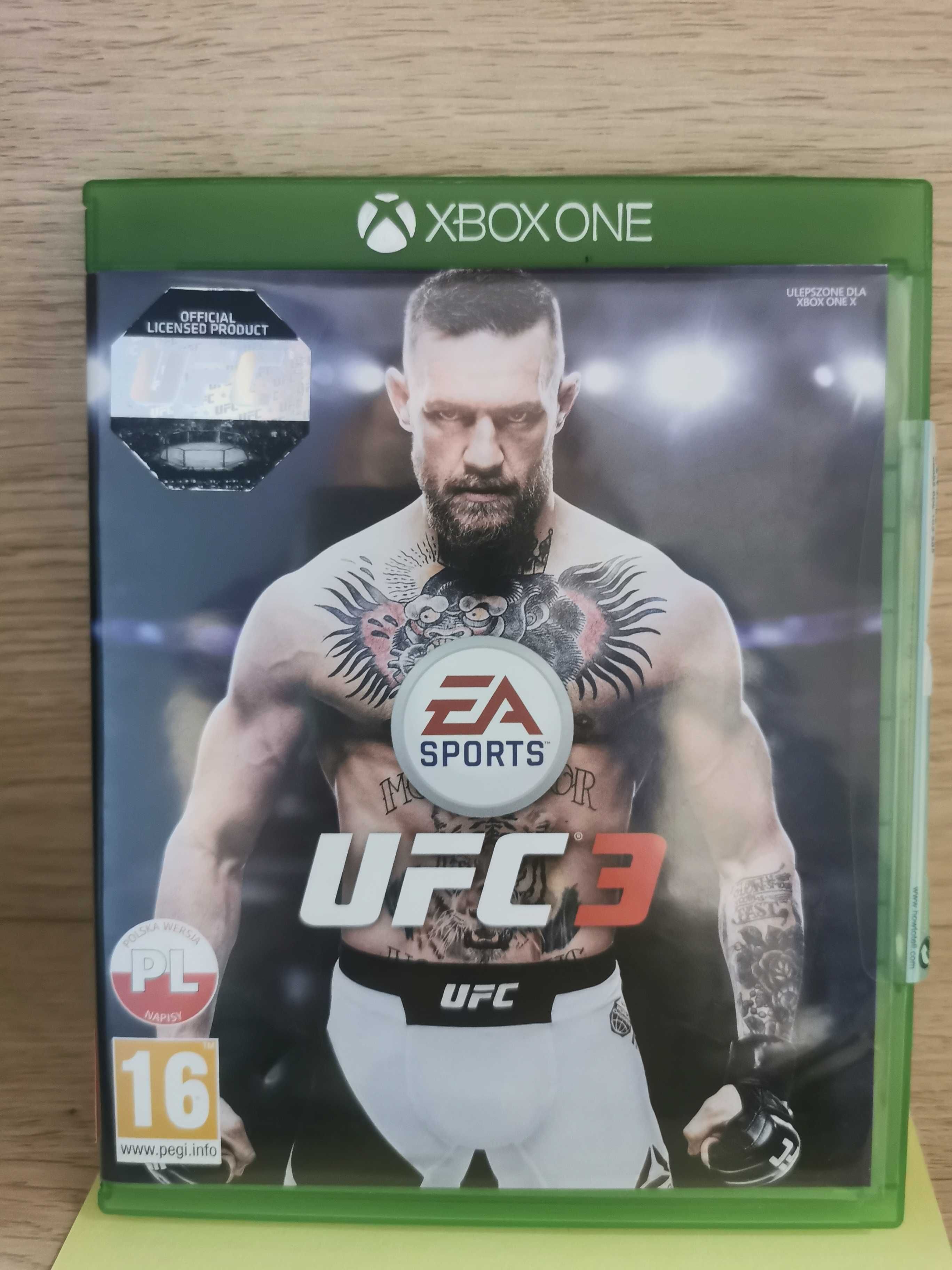 UFC 3 gra Xbox one