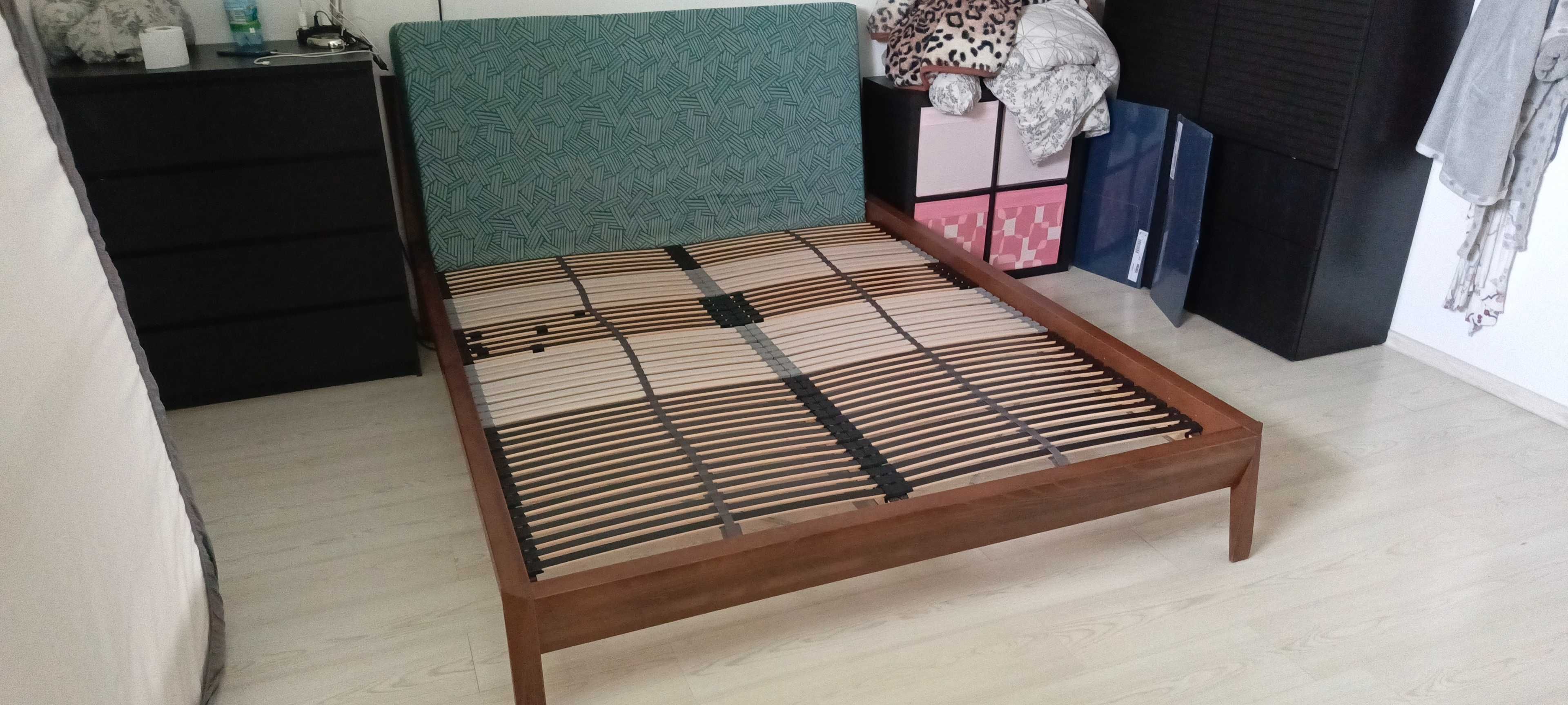 Łóżko 160x200 Sztokholm ikea z materacem