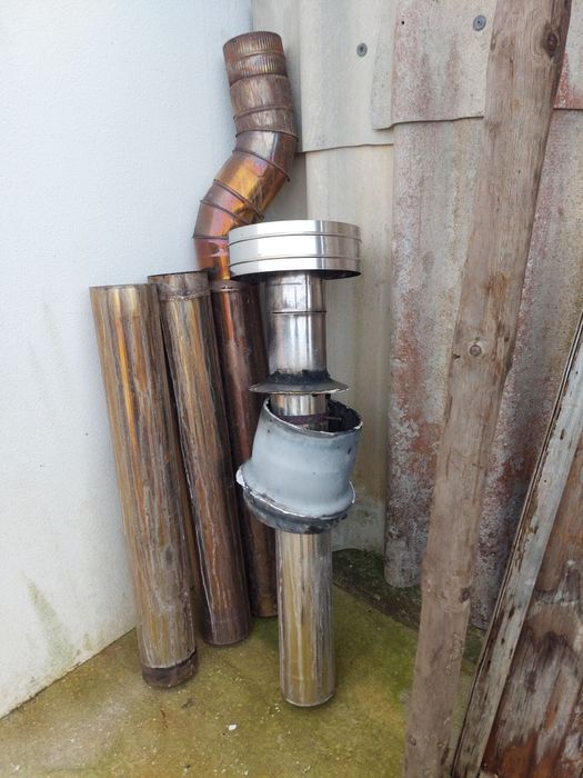 Salamandra ferro fundido lenha