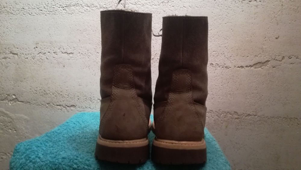 Buty trekkingowe botki TIMBERLAND FLEECE r.36 skóra stan bardzo dobry