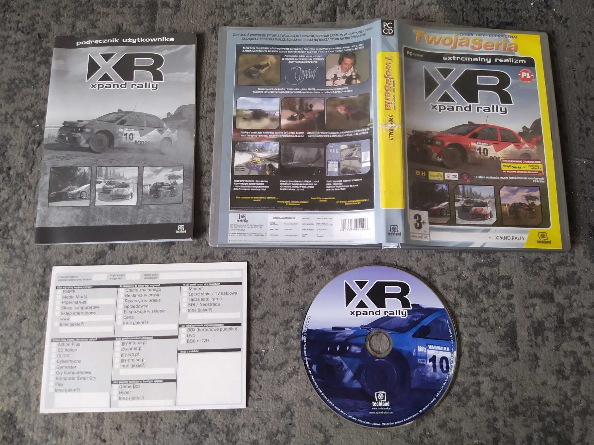 XR Xpand Rally PC CD