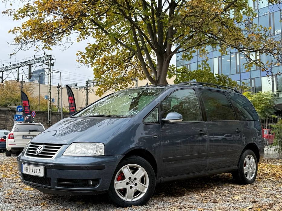 Volkswagen Sharan•1.9D•Rodzinny•Ekonomiczny•Oszczędny•Klima•Zamiana