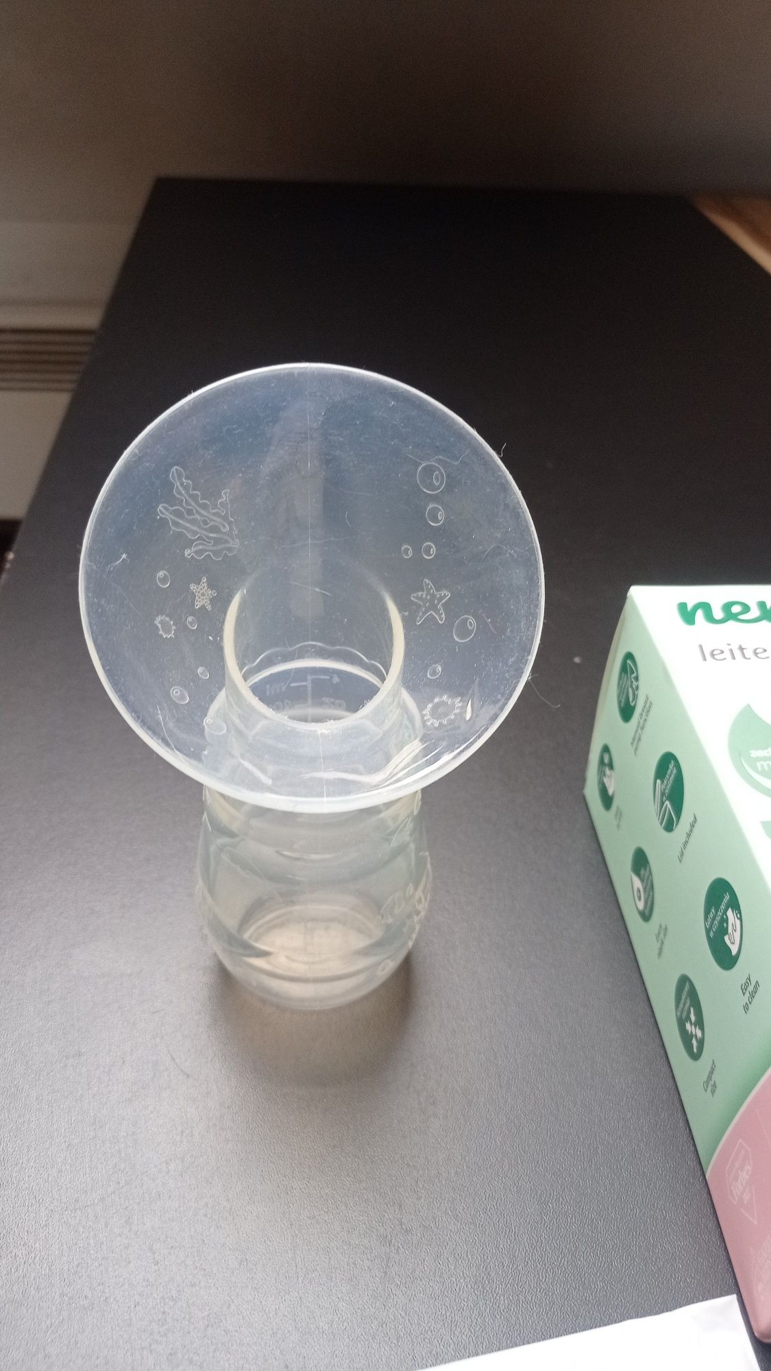 Kolektor na mleko muszla laktacyjna