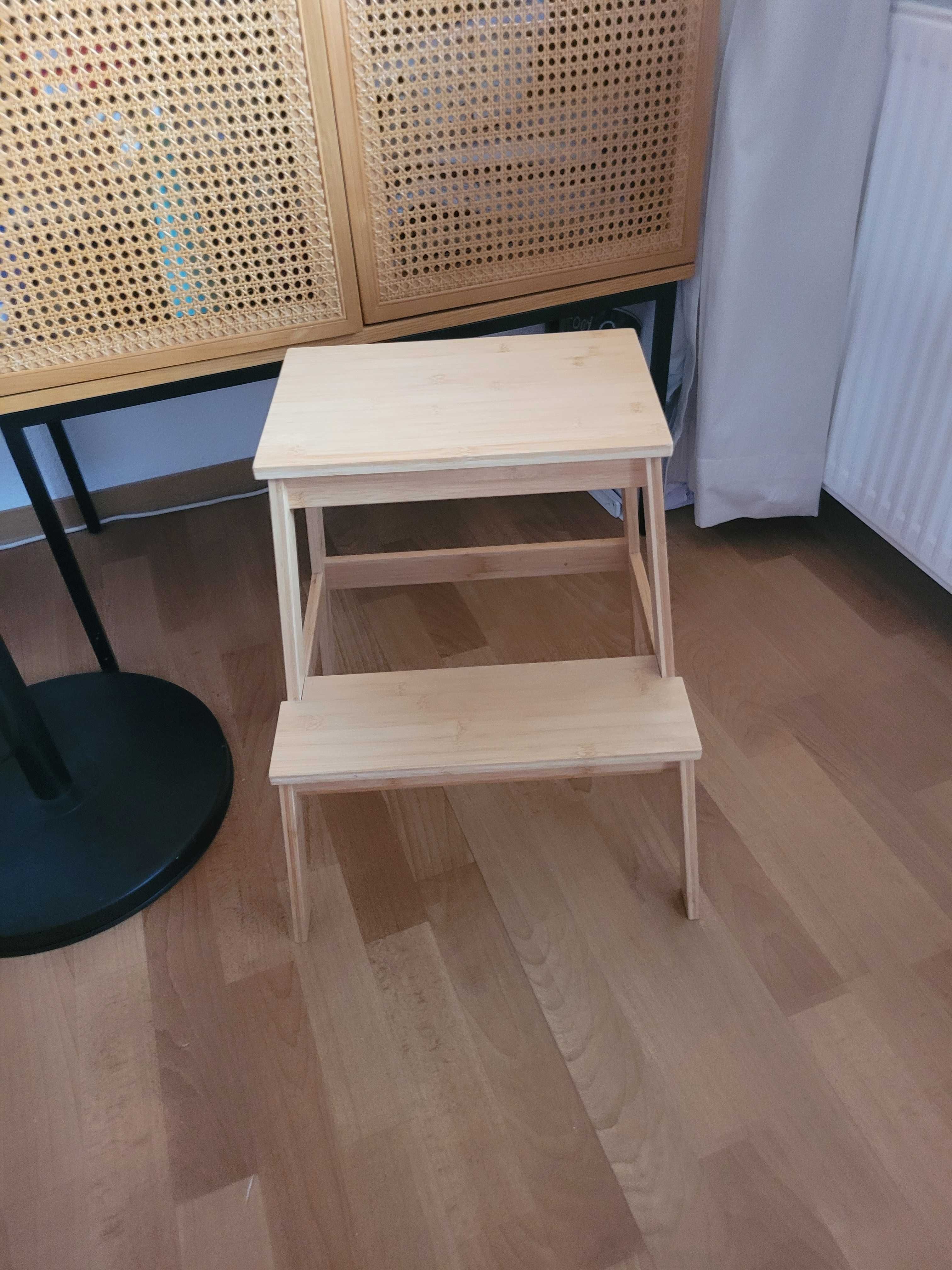 Stolik taboret schodek tenhult ikea