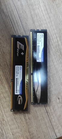 Оперативная память DDR3 Ram: 2 x 4Gb Team Elite 1600 28 1.5V