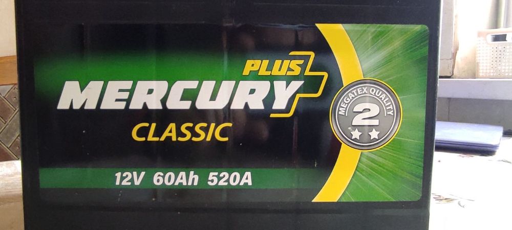Акумулятор MERCURY CLASSIC Plus 60 Ah (520EN) (д242*ш175*в190)