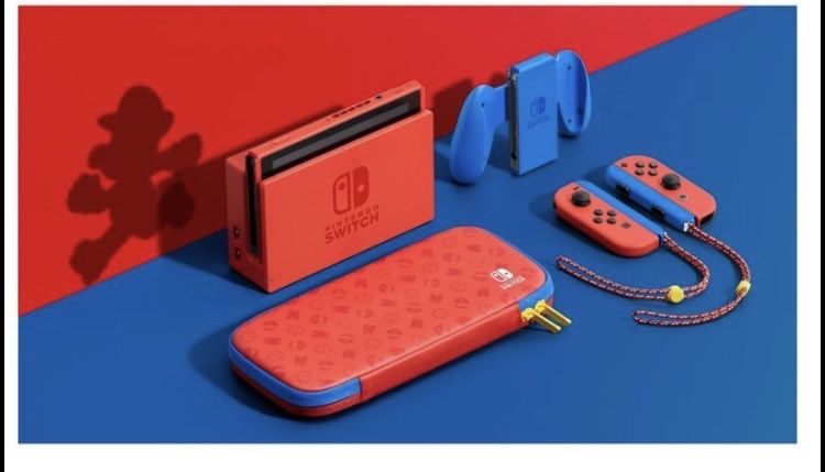 Nintendo Switch Edição Mario GARANTIA