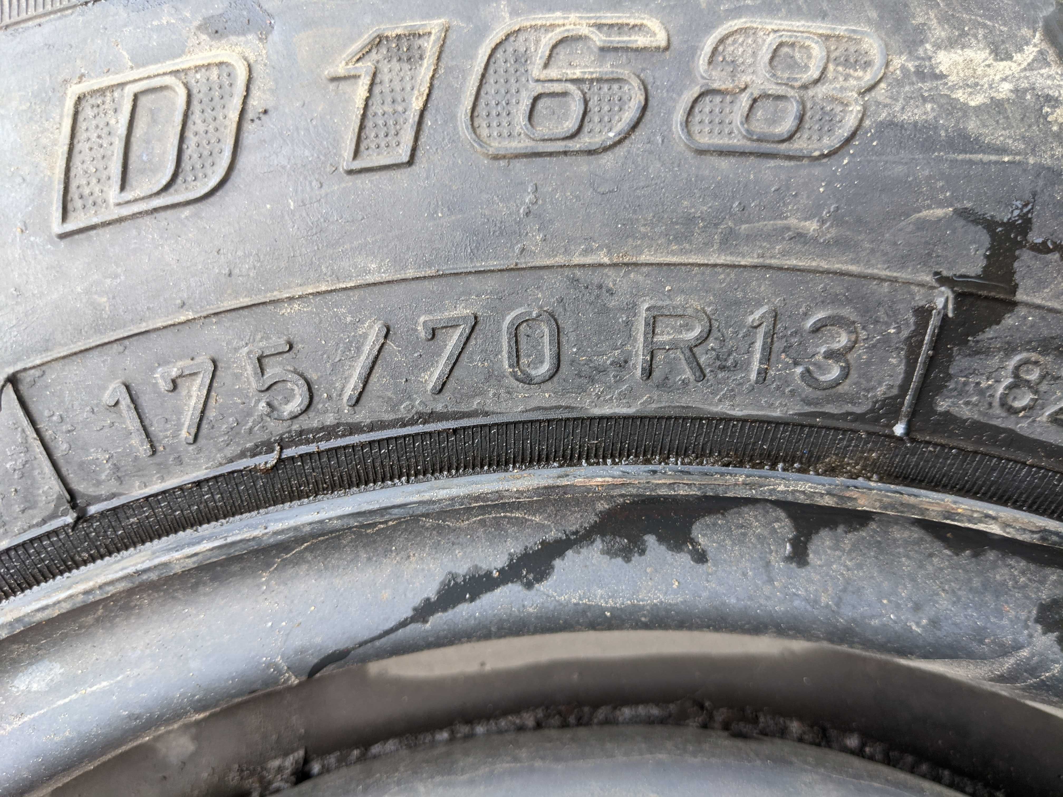 Daewoo Koło Dojazdowe Zapasowe 4x100 ET49 175/70 R13