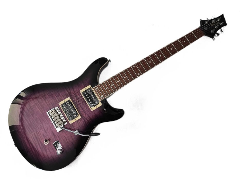 HARLEY BENTON CST-24T Purple Burst gitara ustawiona lutniczo