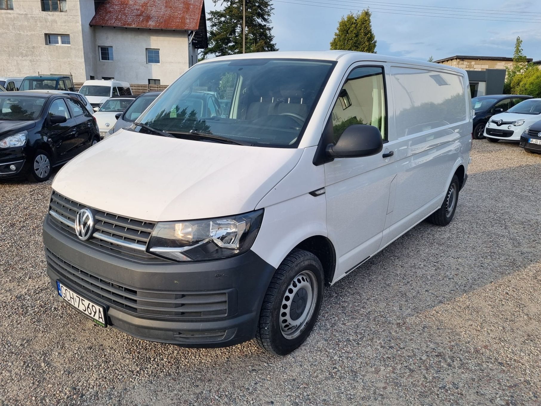 Volkswagen TRANSPORTER  Piękna VW T6 LONG 2.0TDI Klimatyzacja ABS Elektryka Parktronik 2019rok