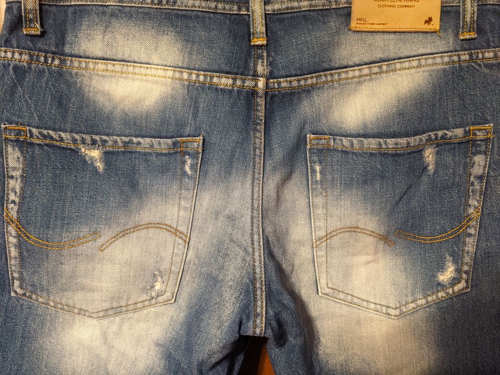 Мужские джинсовые шорты Jack&Jones M-L Чоловічі джинсові шорти
