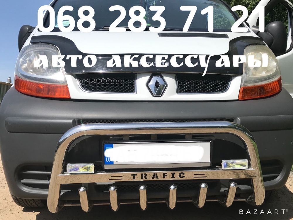 Кенгурятник для Opel Vivaro 2001- Кенгурятник для Опель Віваро Тюнінг