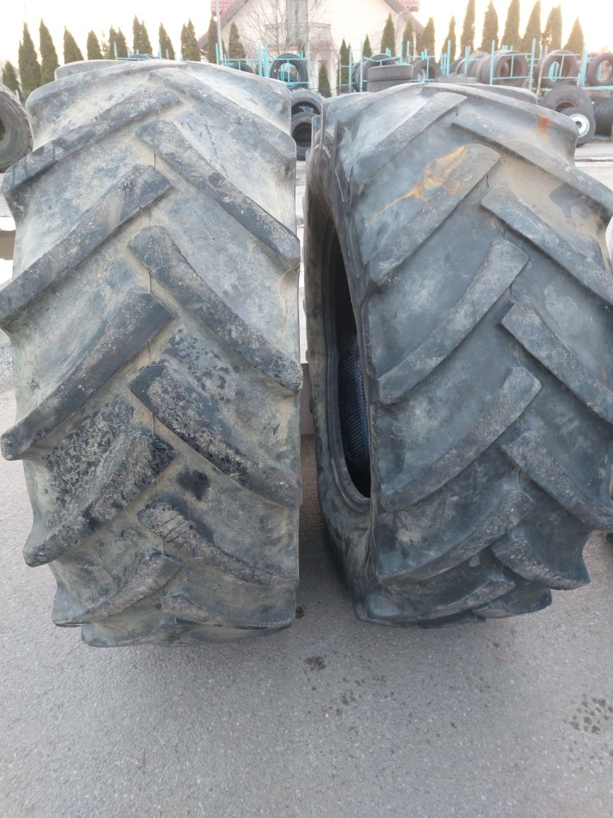 480/70R30 Continental opony używane rolnicze para