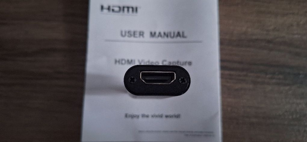 HDMI Video Grabber Capture Recorder OBS 4K 60fps USB 3.0