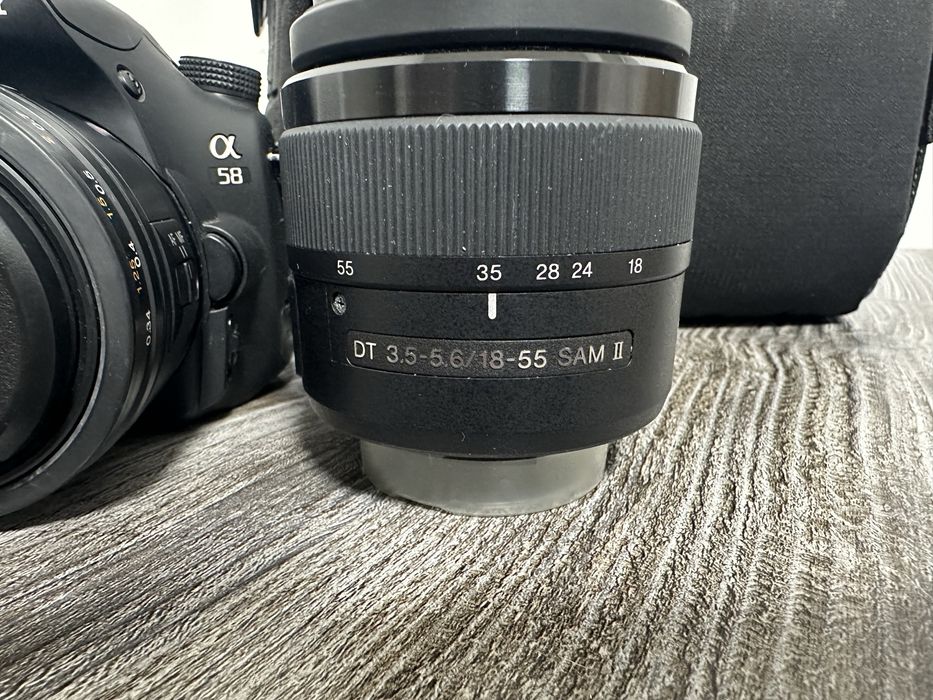 Зеркальный фотоаппарат Sony Alpha A58