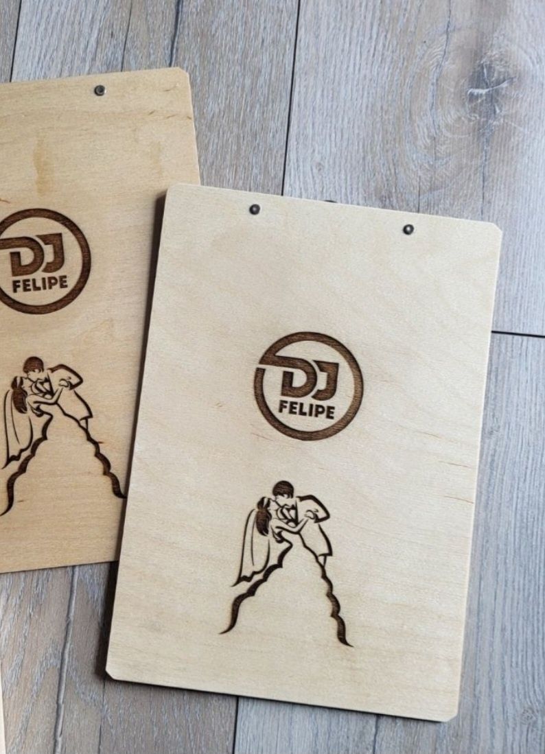 Clipboard A4 z Twoim grawerem Podkładka z klipsem Logo personalizowana