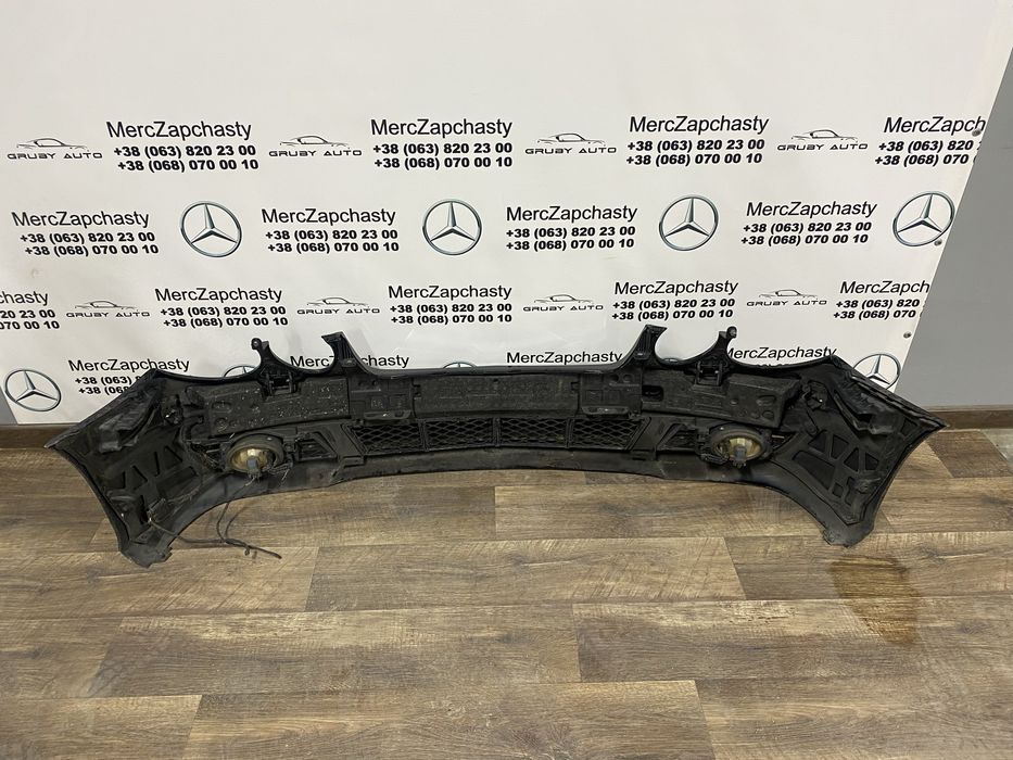 Mercedes W 211 бампер передній  Avantgarde рестайлінг