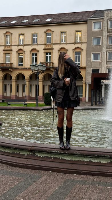 Куртка косуха шкірянка довга Zara