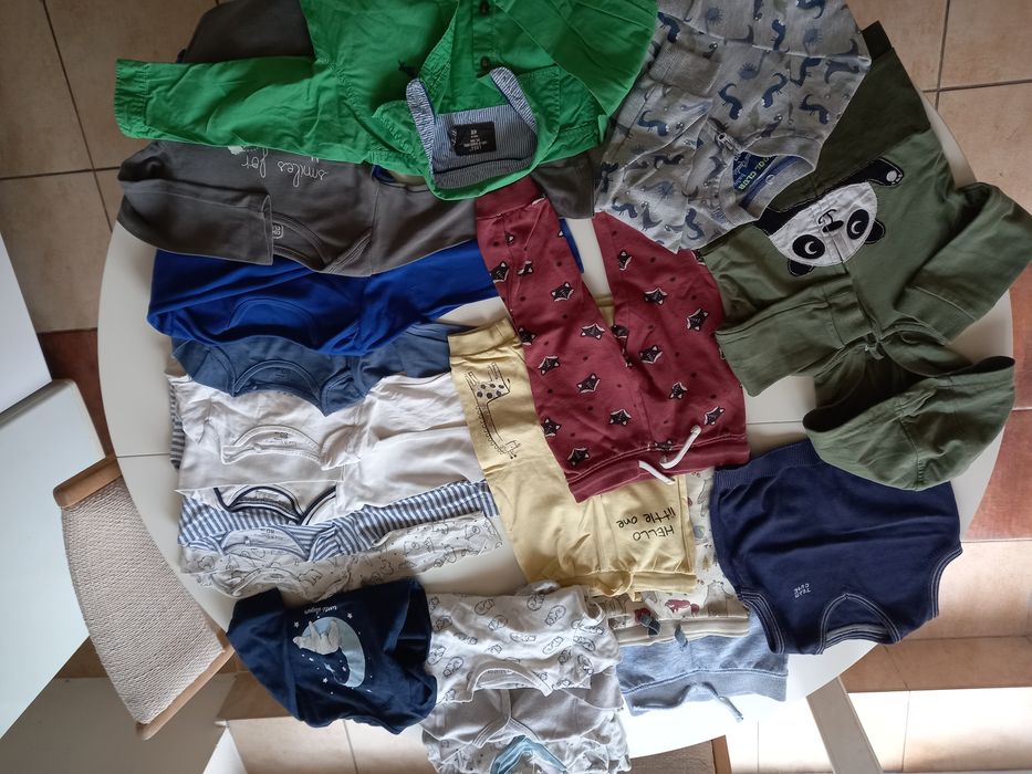 Paka ubranka dziecięce 80 cm