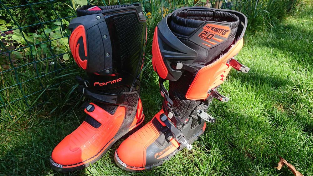 Мото боти для крос ендуро як нові Forma Predator 2.0 47р (реальний 46)