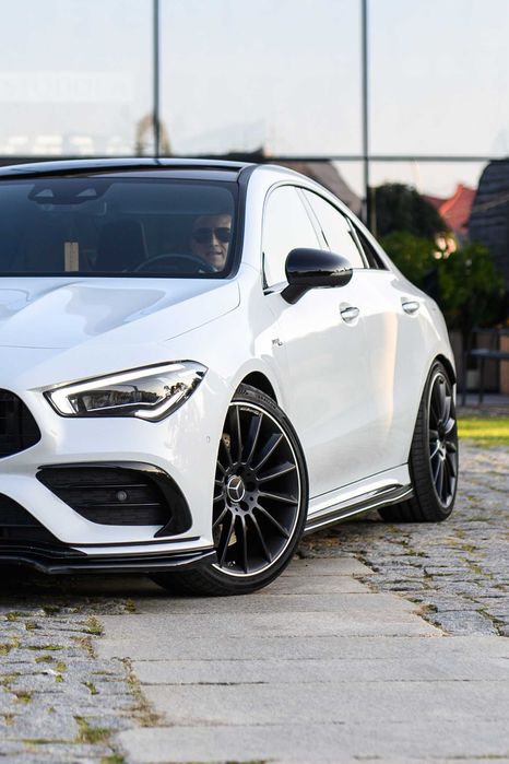 Auto do ślubu – Mercedes CLA 35 AMG biały