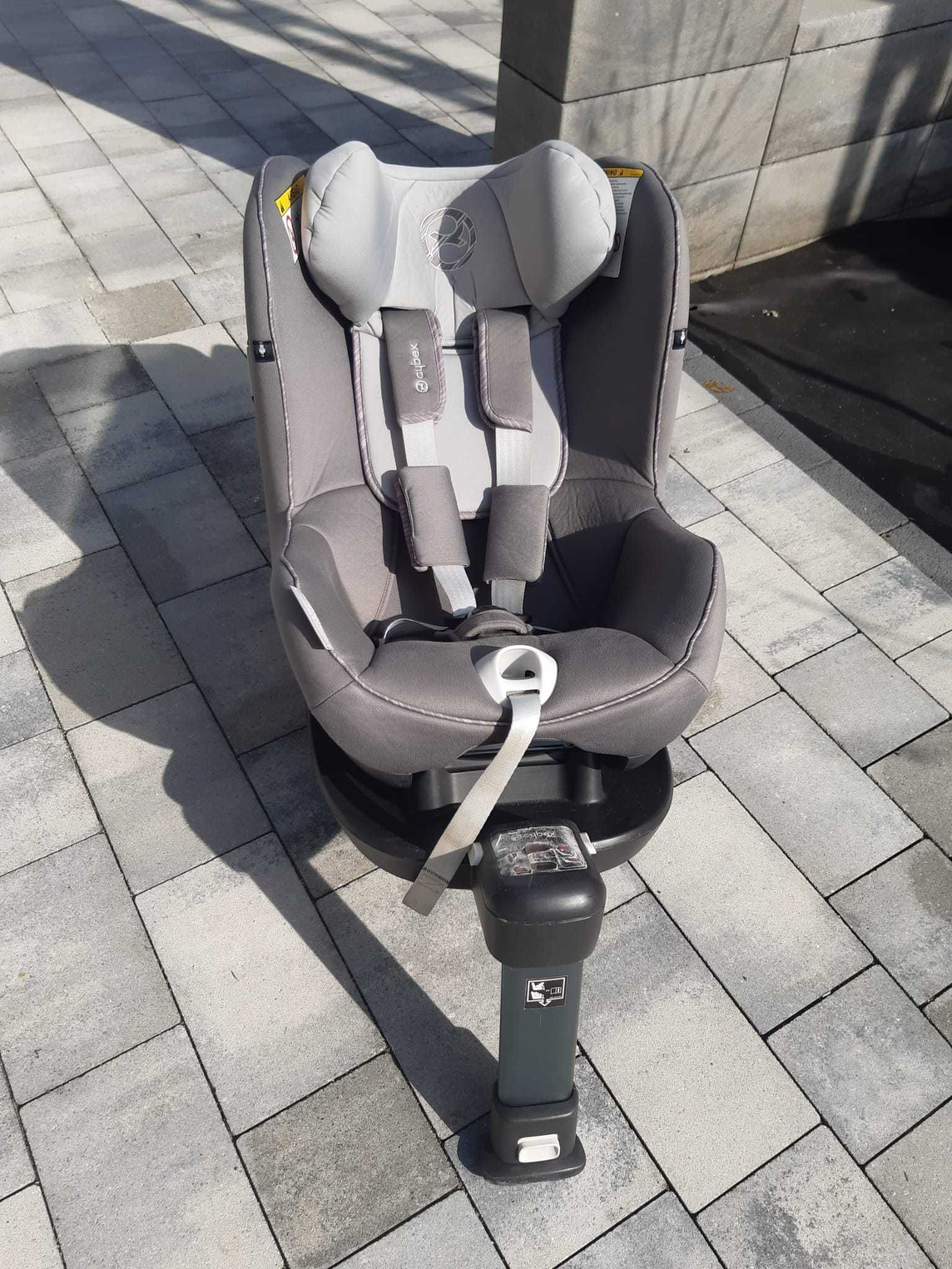 Nosidełko Cybex Atom M + Fotelik Sirona M2 i-size+ baza isofix