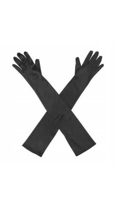 Rękawiczki długie retro lata 20-te