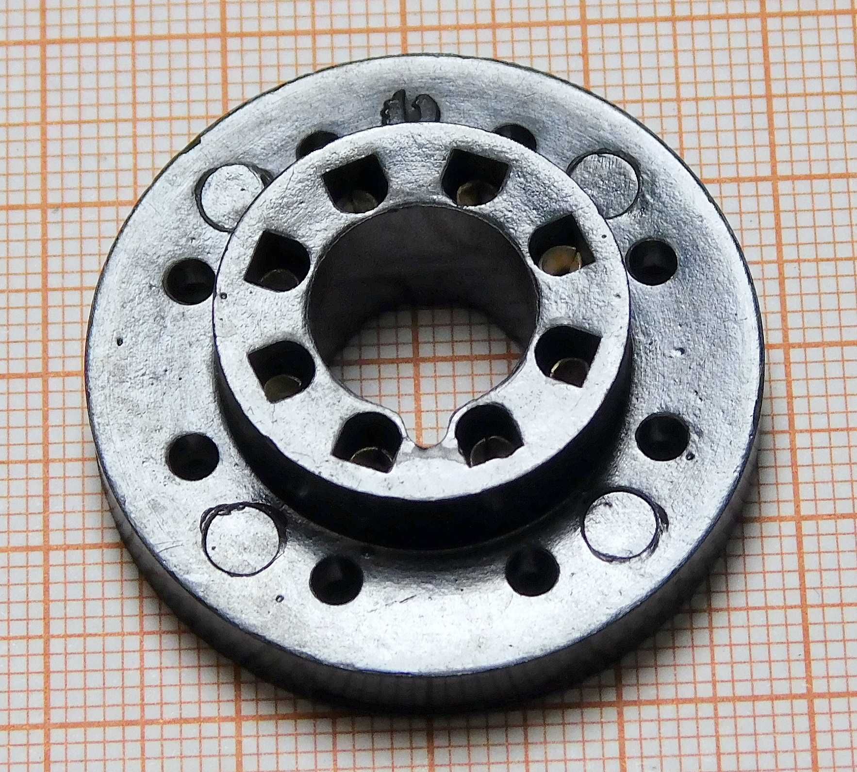 Podstawka 8-pin lampy elektronowej [OLD2] cena 3 sztuk