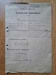 Przedwojenne świadectwo dojrzałości Inowrocław 1924r.