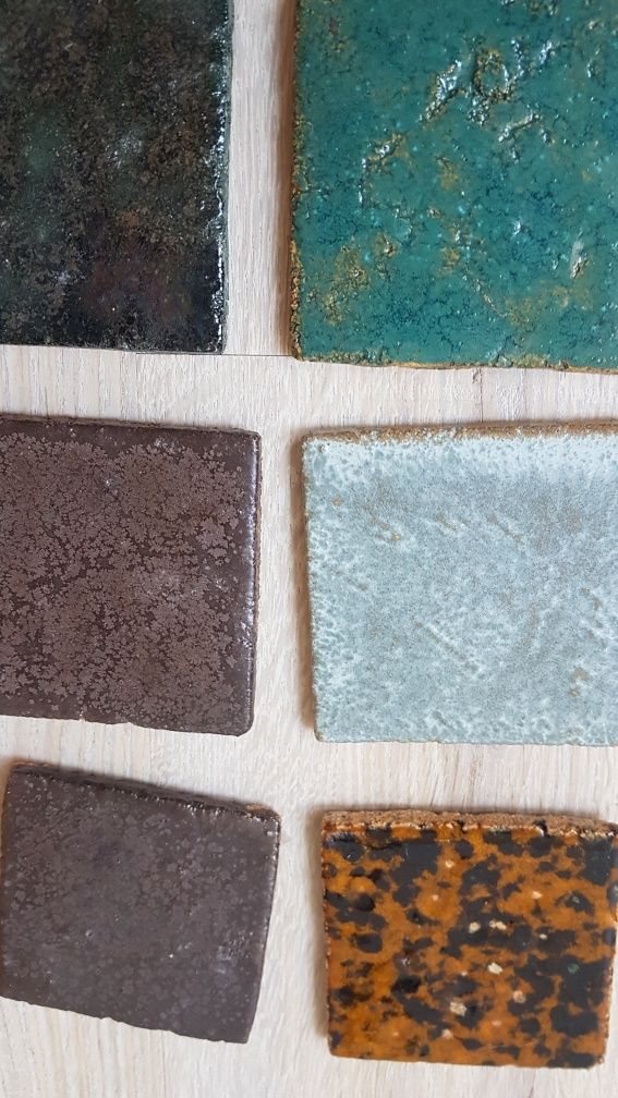 Mozaika  42szt kafli ręcznie robionych 9x9cm