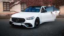 Samochód klasy premium Mercedes Benz S 63 AMG - Auto na ślub, wesele!