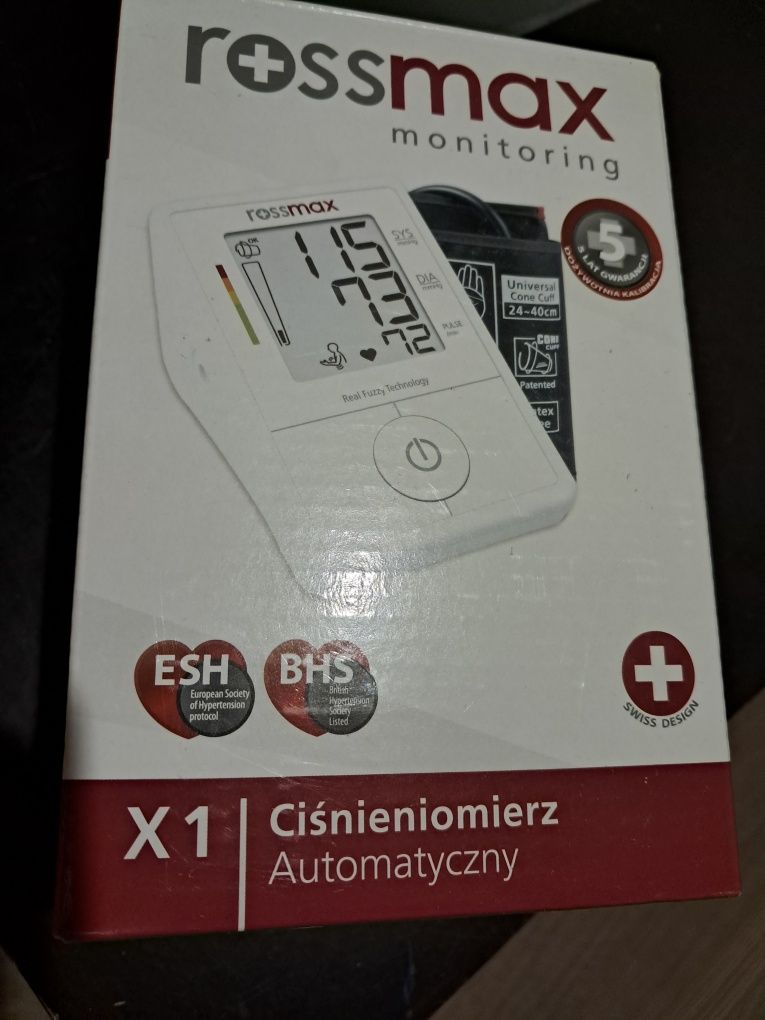 Ciśnieniomierz automatyczny Rossmax + 2 rekawki