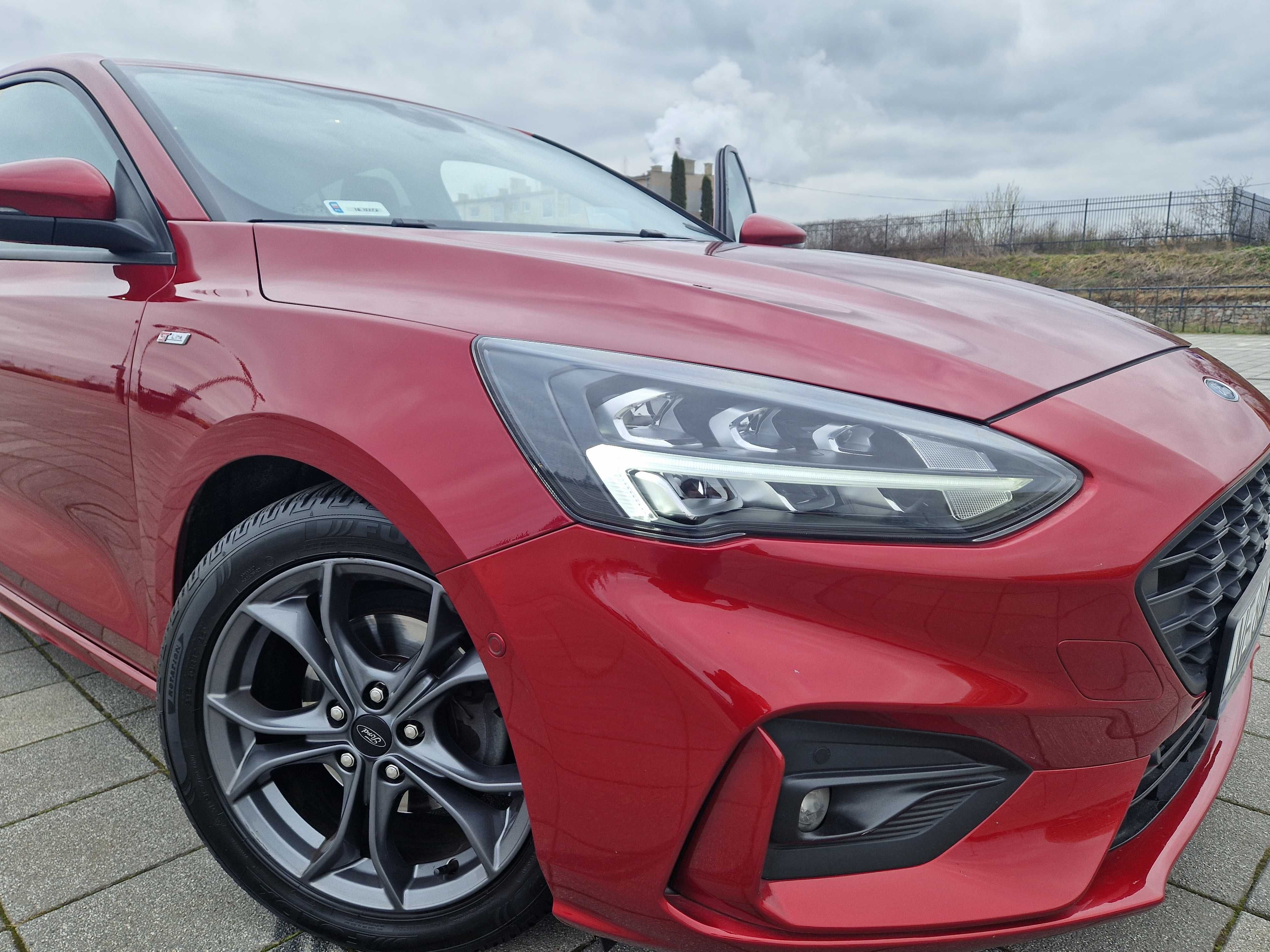 Ford focus mk 4 st-line 2018 z salonu, PL, 1 właściciel, bezwypadkowy