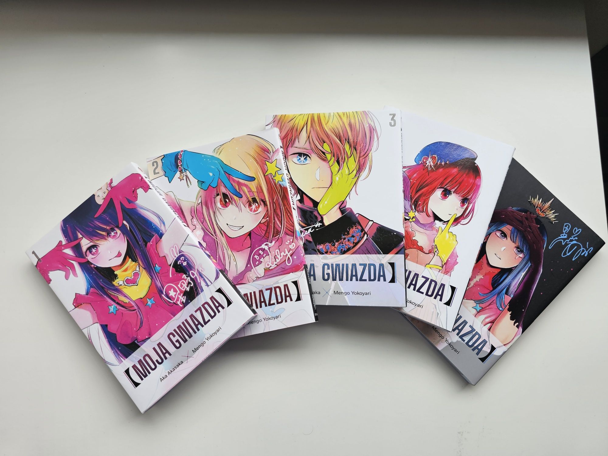 Manga Moja gwiazda 5 tomów