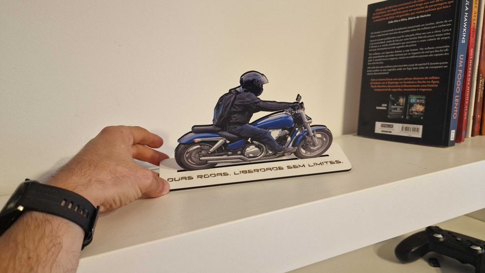 Foto Personalizada efeito 3D na Tua Moto – Sublimada