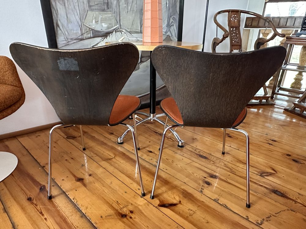 Arne Jacobsen Series 7 krzeslo 3107 Fritz Hansen