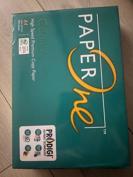 Офісний папір А-4 по 110грн одна пачка