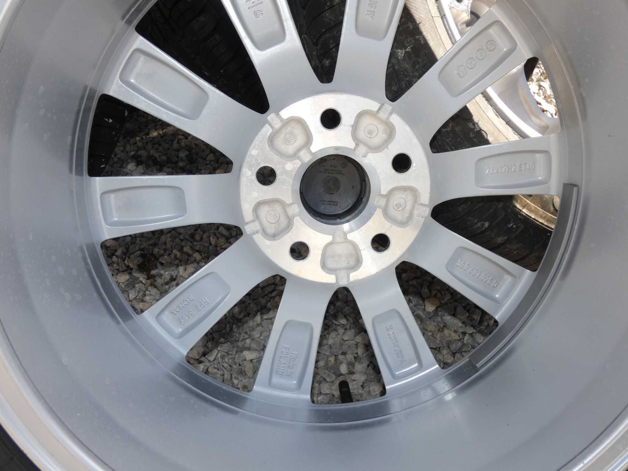 koło felga zapas 17'' volkswagen pasat